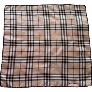 Burberry silk scarf